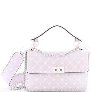 Rockstud Spike.Up Flap Bag Quilted #190668V96B